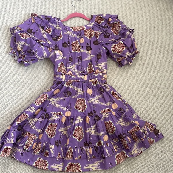 Ulla Johnson sz 2 Naomi Dress Zinnia Purple sz 2 - Picture 8 of 8